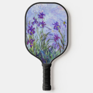 Raquette De Pickleball Claude Monet - Lilac Irises / Iris Mauves