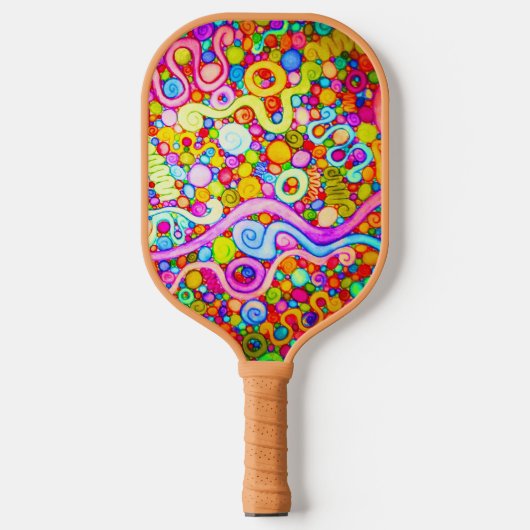 Raquette De Pickleball Clés Neon (Recto)