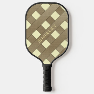 Raquette De Pickleball Clôture du treillis par Shirley Taylor