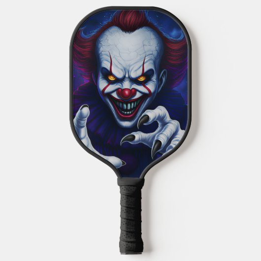 Raquette de Pickleball Clown Effrayant (Recto)