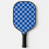 Raquette De Pickleball Cobalt Blue Checkerboard (Verso)