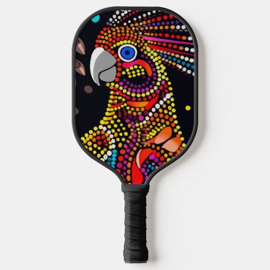Raquette De Pickleball Cockatiels - Style autochtone - (Recto)