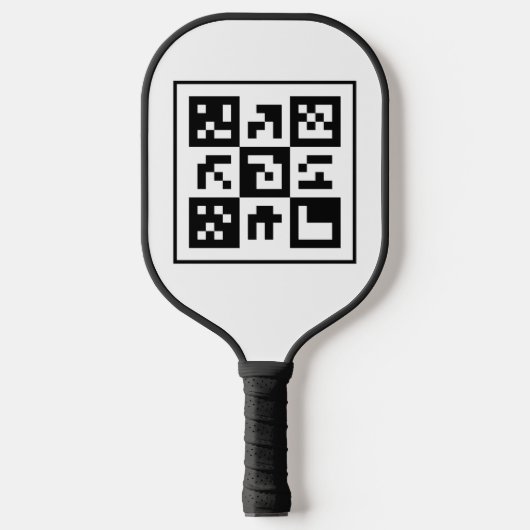 Raquette De Pickleball code qr (Recto)