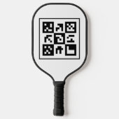 Raquette De Pickleball code qr (Verso)