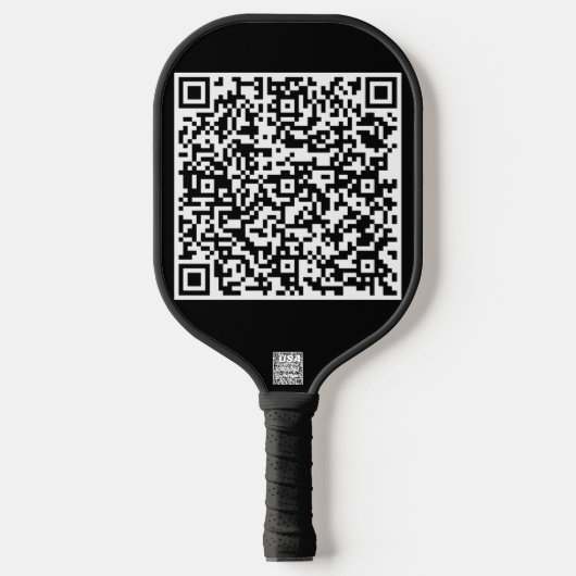 Raquette De Pickleball Code QR, Paddle à bascule électronique numérique (Recto)