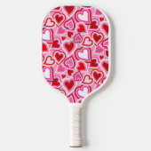 Raquette De Pickleball Coeur d'amour (Recto)