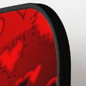 Raquette De Pickleball Coeurs (Détail gauche)