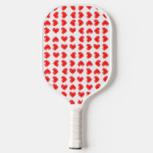 Raquette De Pickleball Coeurs rouges (Verso)