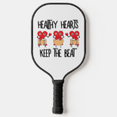 Raquette De Pickleball Coeurs sains (Verso)