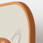 Raquette De Pickleball Coffee Pun: Iron T Foaming With Feelings Art (Détail gauche)