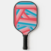 Raquette De Pickleball Collage arc-en-ciel (Verso)
