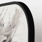 Raquette De Pickleball Collage photo et texte personnalisé (Détail gauche)