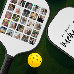 Raquette De Pickleball Collage Photo Moderne En Souvenir