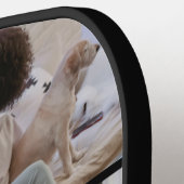 Raquette De Pickleball Collage photo personnalisé et texte (Détail gauche)