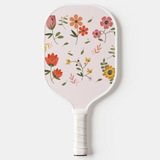 Raquette De Pickleball collection de fleurs (Recto)