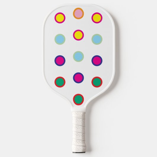 Raquette De Pickleball Colorful Spots Pickleball Paddle (Recto)