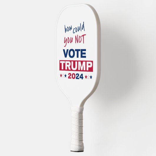 Raquette De Pickleball Comment ne pas voter TRUMP 2024 (Gauche)