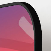 Raquette De Pickleball Conception abstraite à couche de néon souple (Détail gauche)