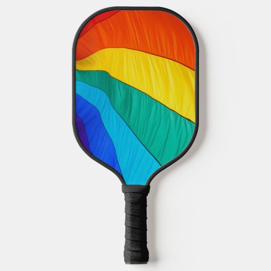 Raquette De Pickleball Conception arc-en-ciel avec personnalisation (Recto)