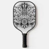 Raquette De Pickleball Conception artistique tribale (Recto)