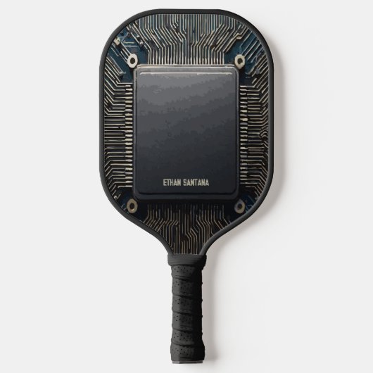 Raquette De Pickleball Conception de carte mère de processeur de circuit (Recto)