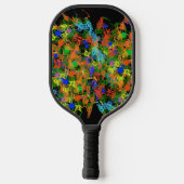 Raquette De Pickleball Conception de la peinture cool (Verso)