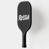 Raquette De Pickleball Conception de typographie du drapeau de la Russie (Gauche)