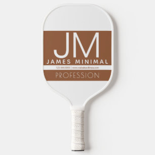 Raquette De Pickleball Conception professionnelle moderne et minimale B
