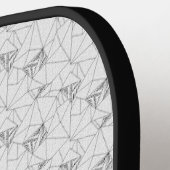 Raquette De Pickleball Conception verticale Cent Deux (Détail gauche)