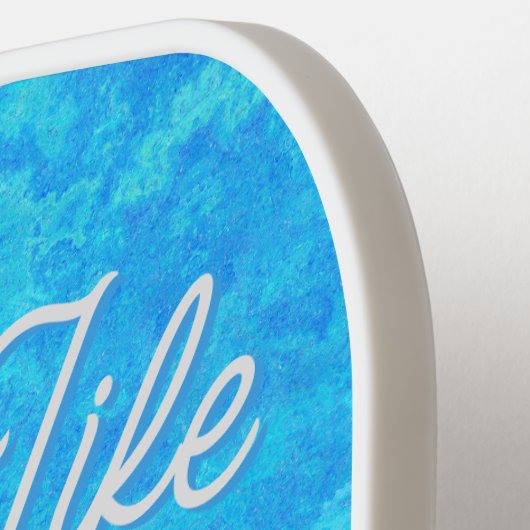 Raquette De Pickleball Conch Shell "Beach Life" (Détail gauche)