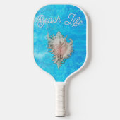 Raquette De Pickleball Conch Shell "Beach Life" (Recto)