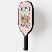 Raquette De Pickleball Confiance en soi | Soleil céleste et papillon (Gauche)