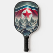 Raquette De Pickleball Conquête de l'espace par la RPDC (Verso)