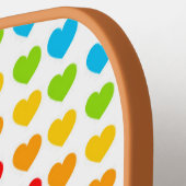 Raquette De Pickleball Conserver ou concevoir votre propre - Pickleball P (Détail gauche)