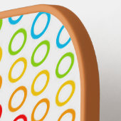 Raquette De Pickleball Conserver ou concevoir votre propre - Pickleball P (Détail gauche)