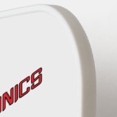 Raquette De Pickleball Construction de la mécanique quantique (Détail gauche)