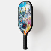 Raquette De Pickleball Cool & Art Abstrait coloré (Gauche)