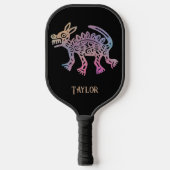 Raquette De Pickleball Cool Aztec Design Chien (Recto)