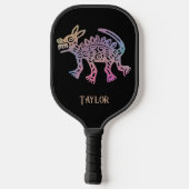 Raquette De Pickleball Cool Aztec Design Chien (Verso)
