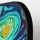 Raquette De Pickleball Cool Hawk Starry Night Art (Détail gauche)