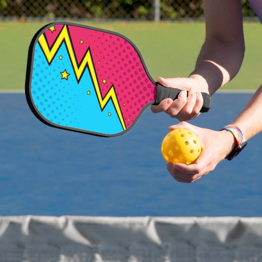 Raquette De Pickleball Cool Pop Art Lightning Pickleball Paddle (Insitu)