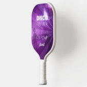 Raquette De Pickleball Cool Purple Disco Queen Pickleball Champ (Gauche)