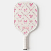 Raquette De Pickleball Coquette Pink Bow (Verso)