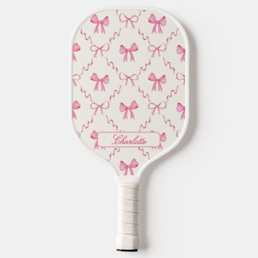 Raquette De Pickleball Coquette Pink Bow (Verso)
