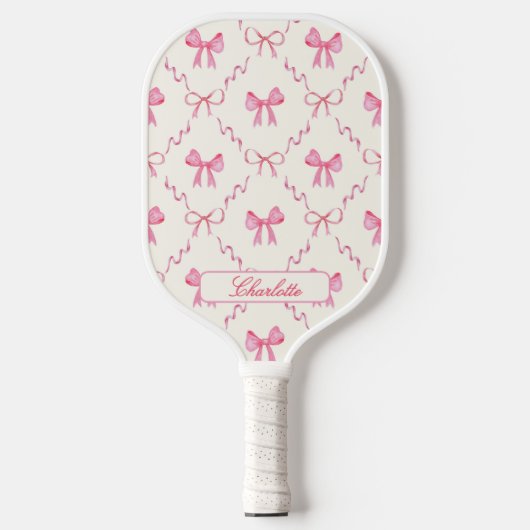 Raquette De Pickleball Coquette Pink Bow (Recto)