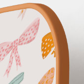 Raquette De Pickleball Coquette ruban pastel (Détail gauche)