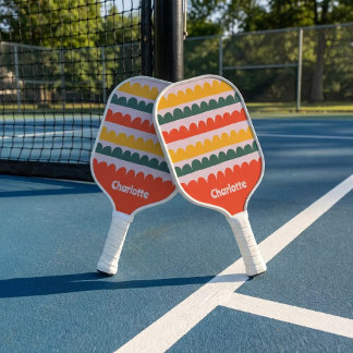 Raquette De Pickleball Coquilles Ensoleillées