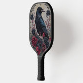 Raquette De Pickleball Corbeau gothique et Rose (Gauche)