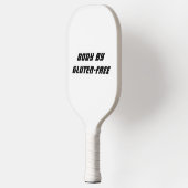 Raquette De Pickleball Corps De Manche Blanche Sans Gluten Avec Blanc (Gauche)