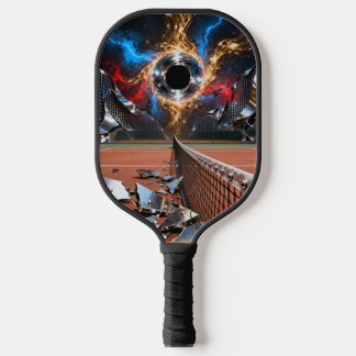 Raquette De Pickleball Cosmic Serve — Trou Noir au‑dessus du Centre du Co